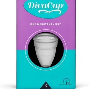 DivaCup Model 2 Menstrual Cup - Clear